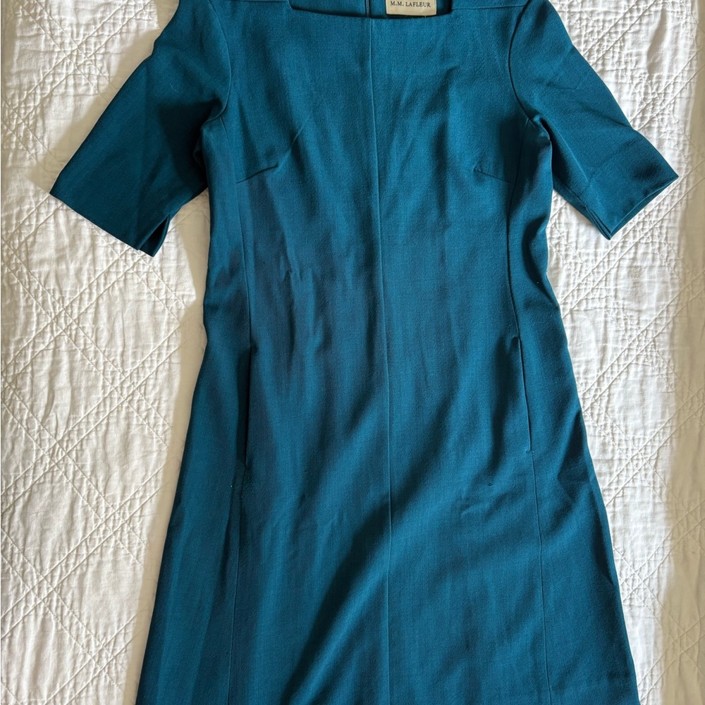 M.M.LaFleur Teal Dress